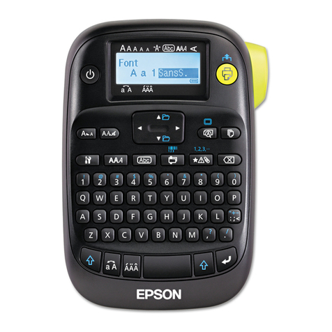 Epson LabelWorks LW-400 User manual