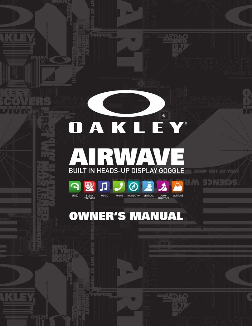 Oakley Airwave User manual