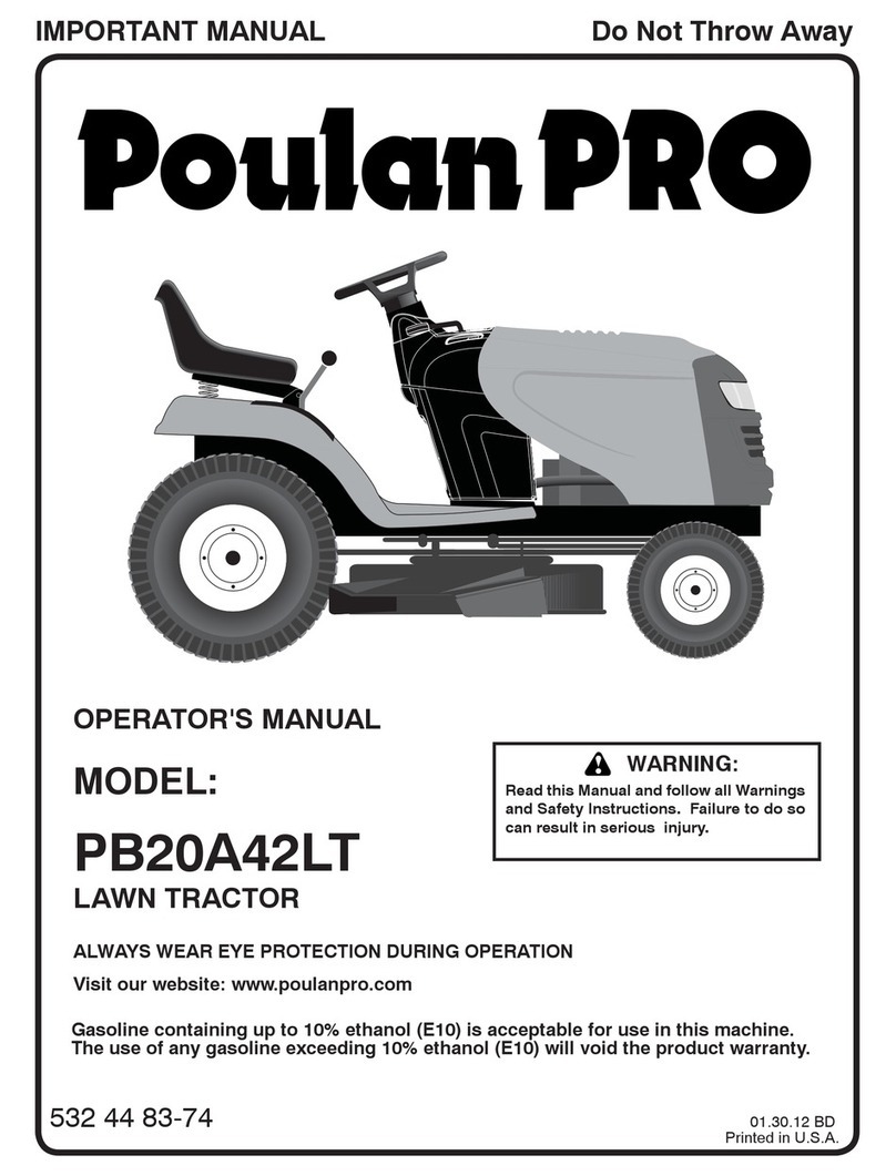 Poulan Pro PB20A42LT Operator's manual