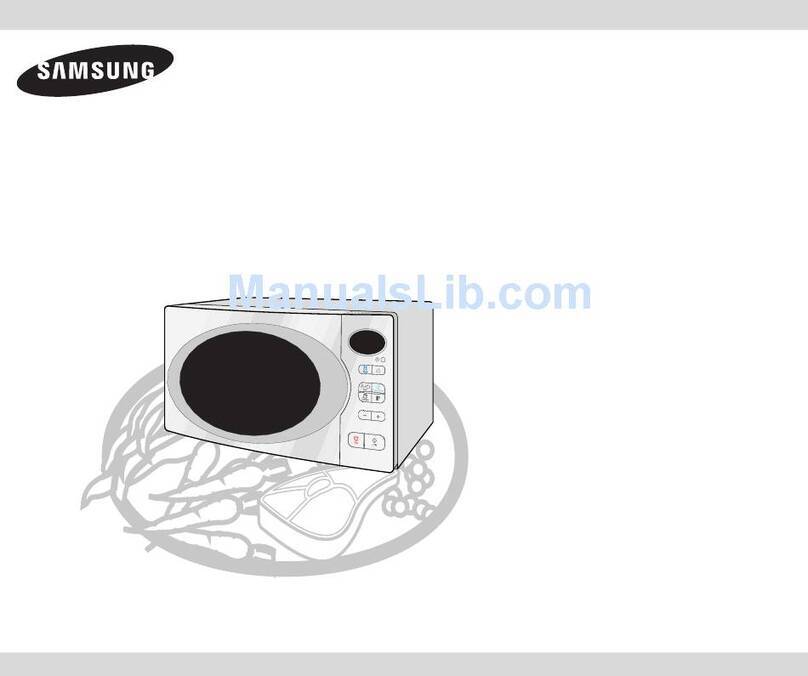 Samsung MW2350G Owner's instructions