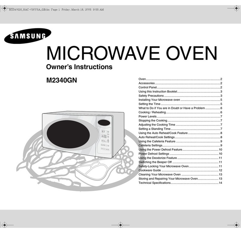 Samsung M2340GN Owner's instructions