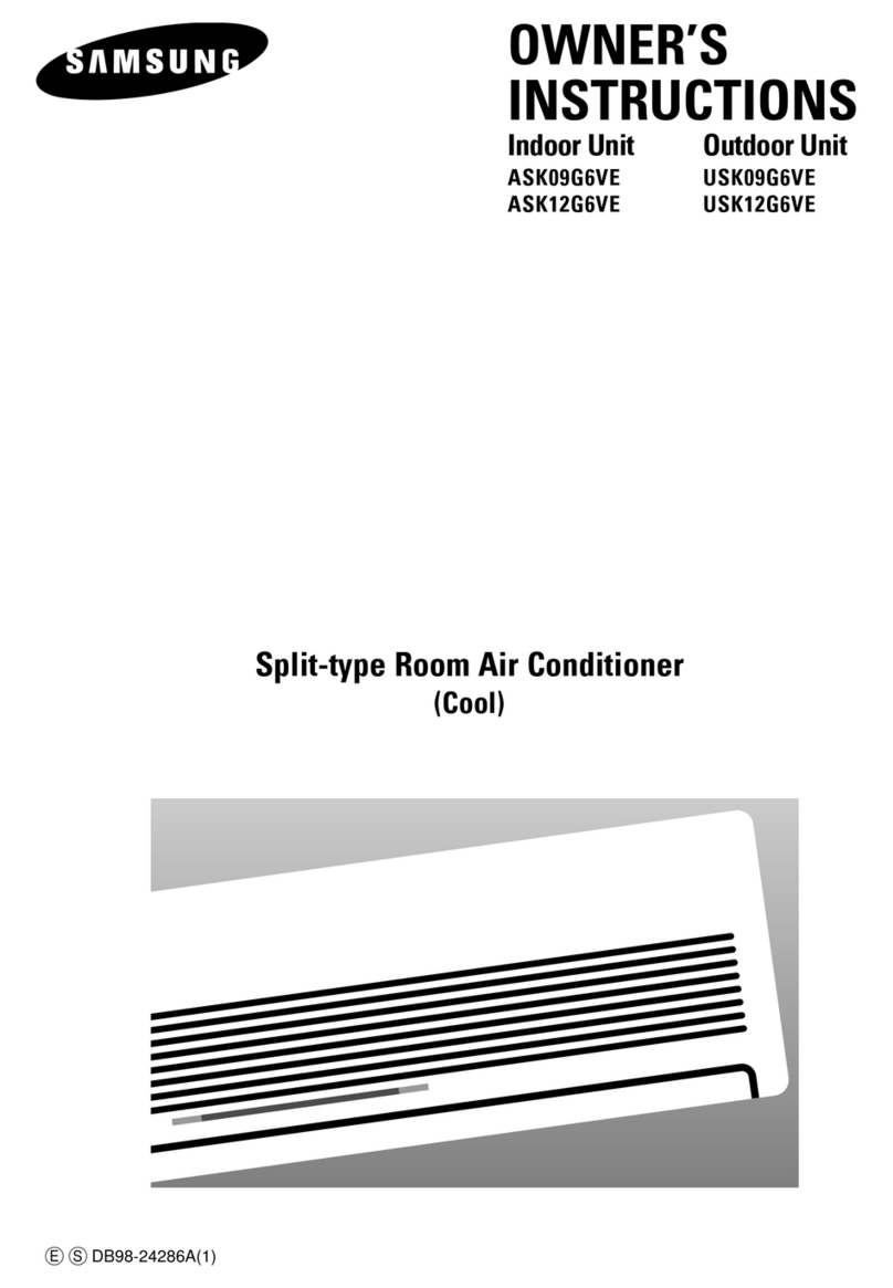 Samsung ASK09G6VE User manual