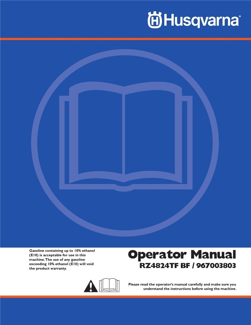 Husqvarna RZ4824TF Operator's manual