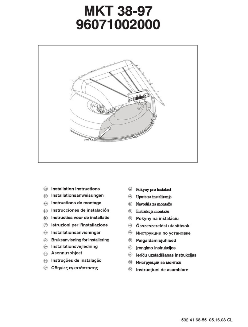 Husqvarna MKT 38-97 installation instructions
