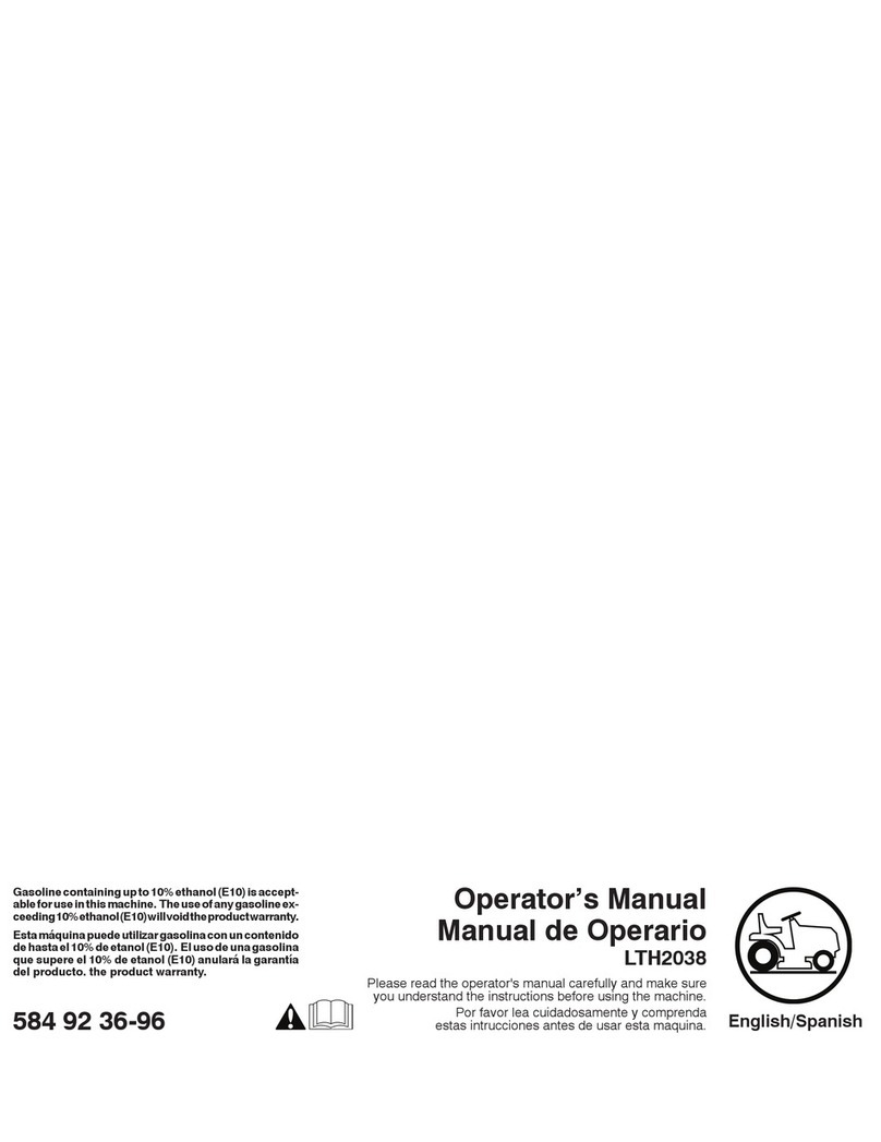 Husqvarna LTH2038 Operator's manual