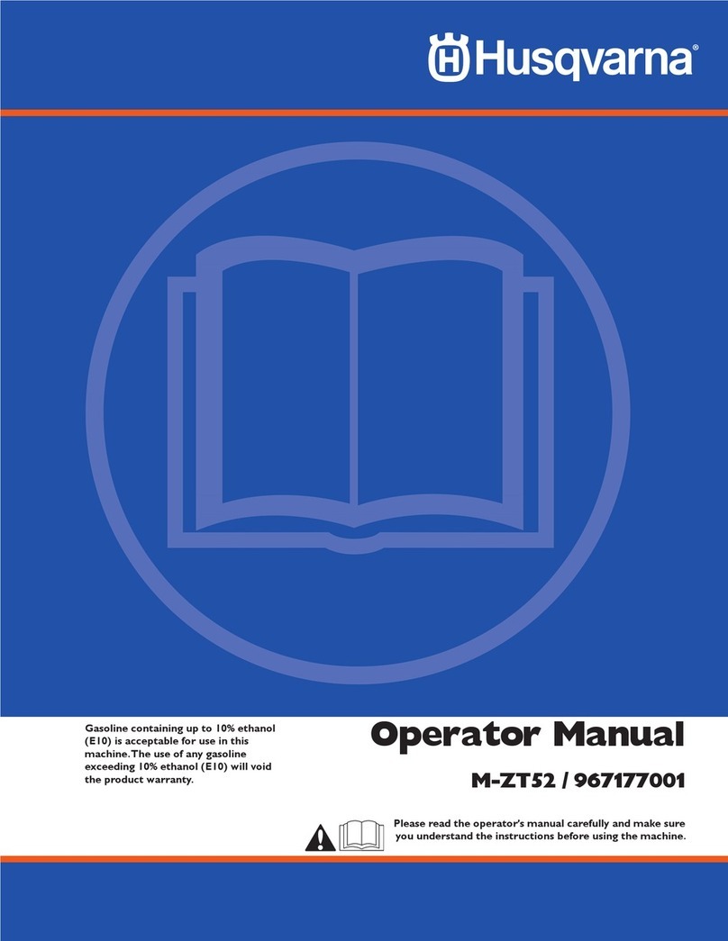 Husqvarna M-ZT5 Operator's manual