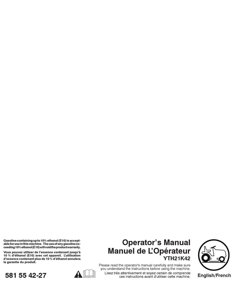 Husqvarna YTH21K42 Operator's manual