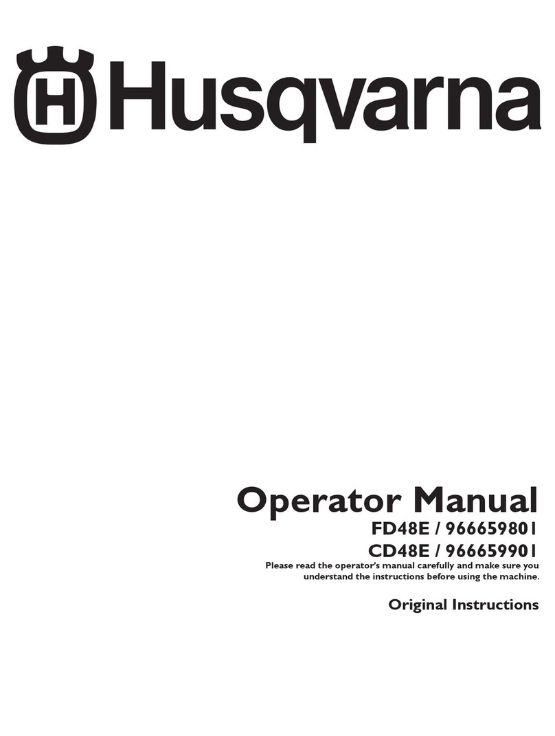 Husqvarna FD48E Operator's manual