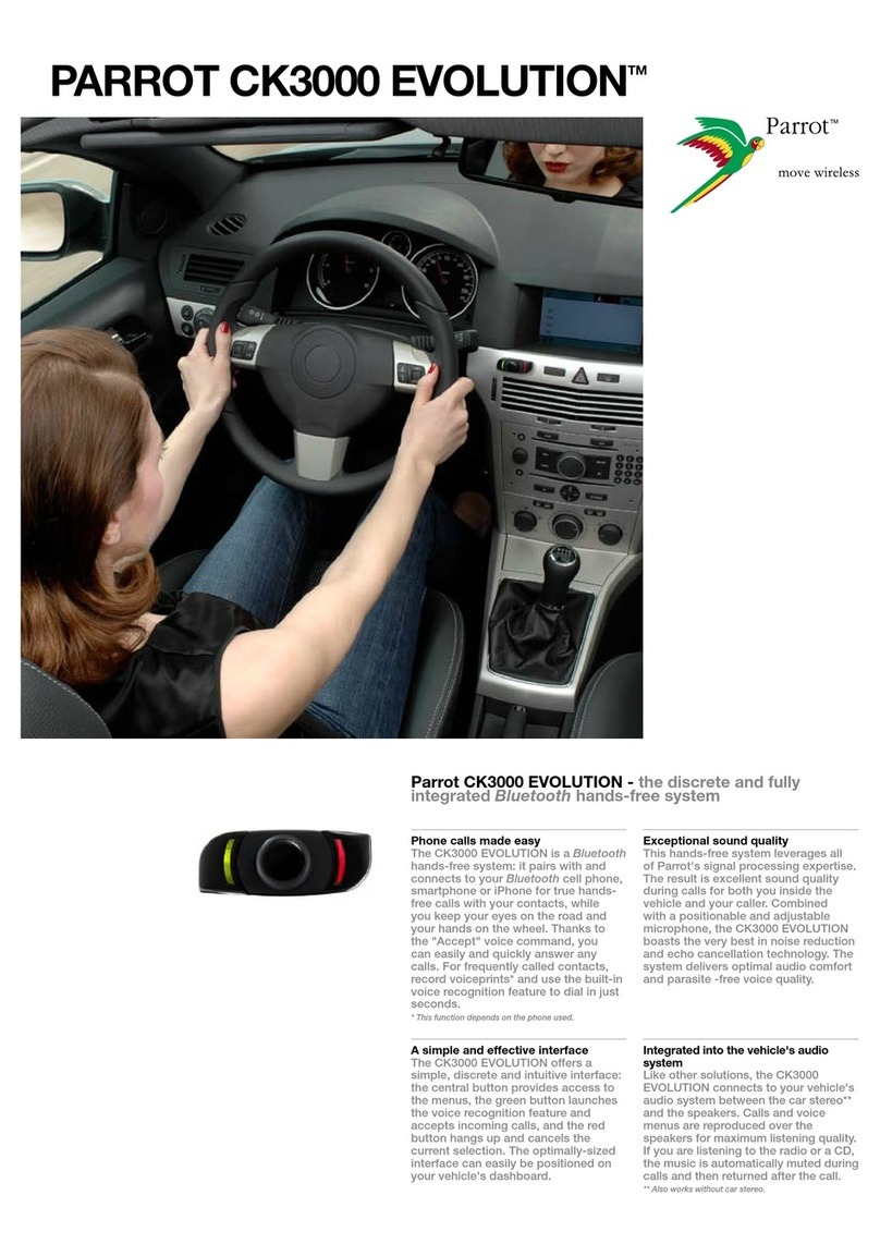Parrot CK 3000 Evolution Manual
