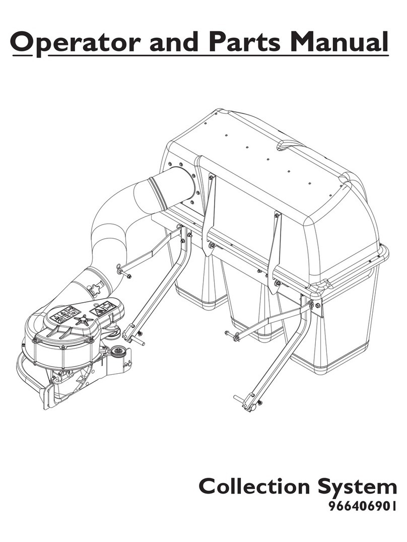 Husqvarna 42" Collection System Operator and parts manual