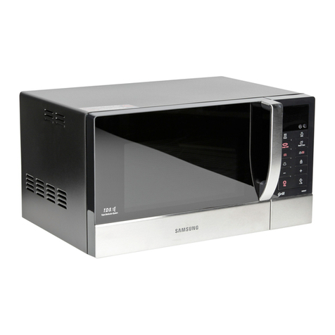 Samsung GE89MSTC Owner's instructions and cooking guide