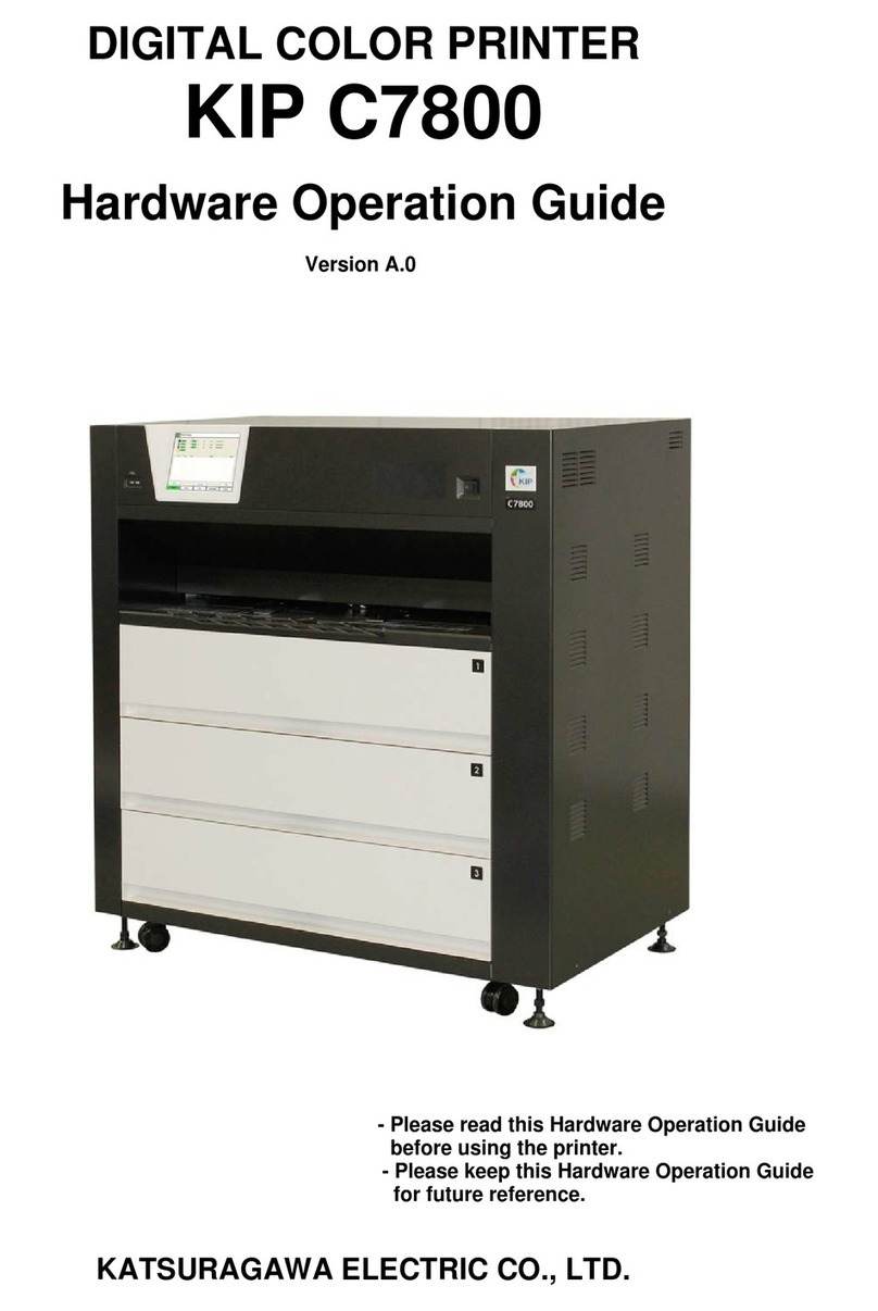 KIP KIP C7800 User manual