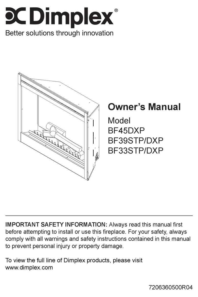 Dimplex BF45DXP User manual
