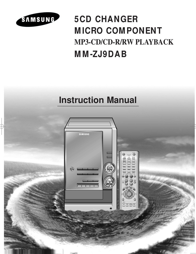 Samsung MM-ZJ9DAB instruction manual