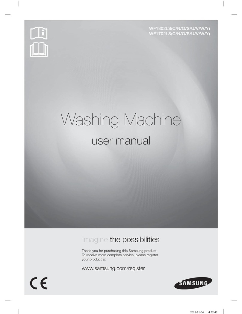 Samsung WF1802LSC user manual