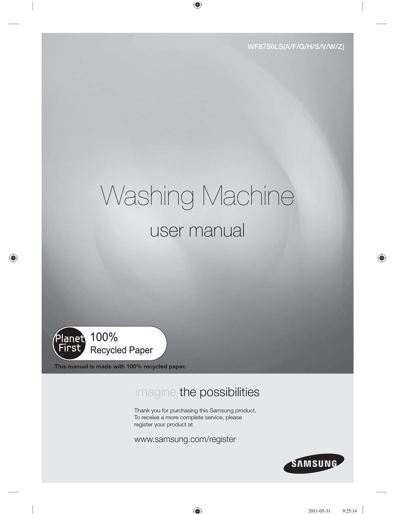 Samsung WF8750LSA user manual
