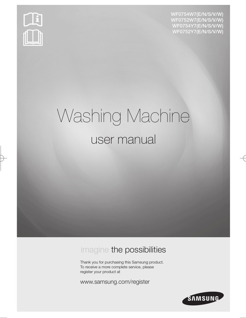Samsung WF0754W7E user manual