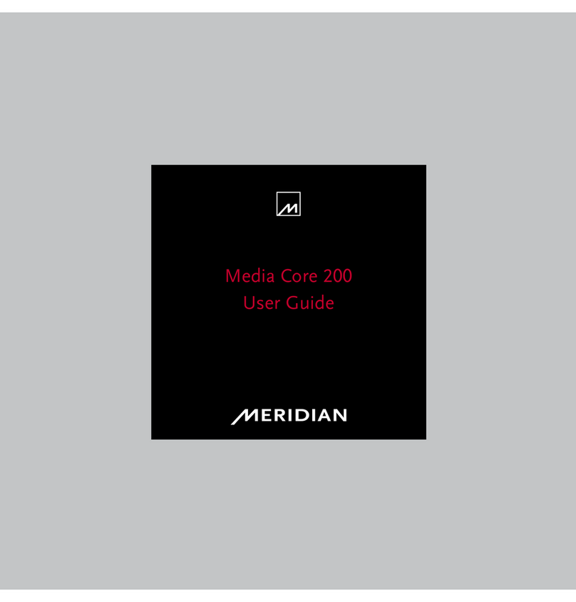 Meridian Media Core 200 user guide