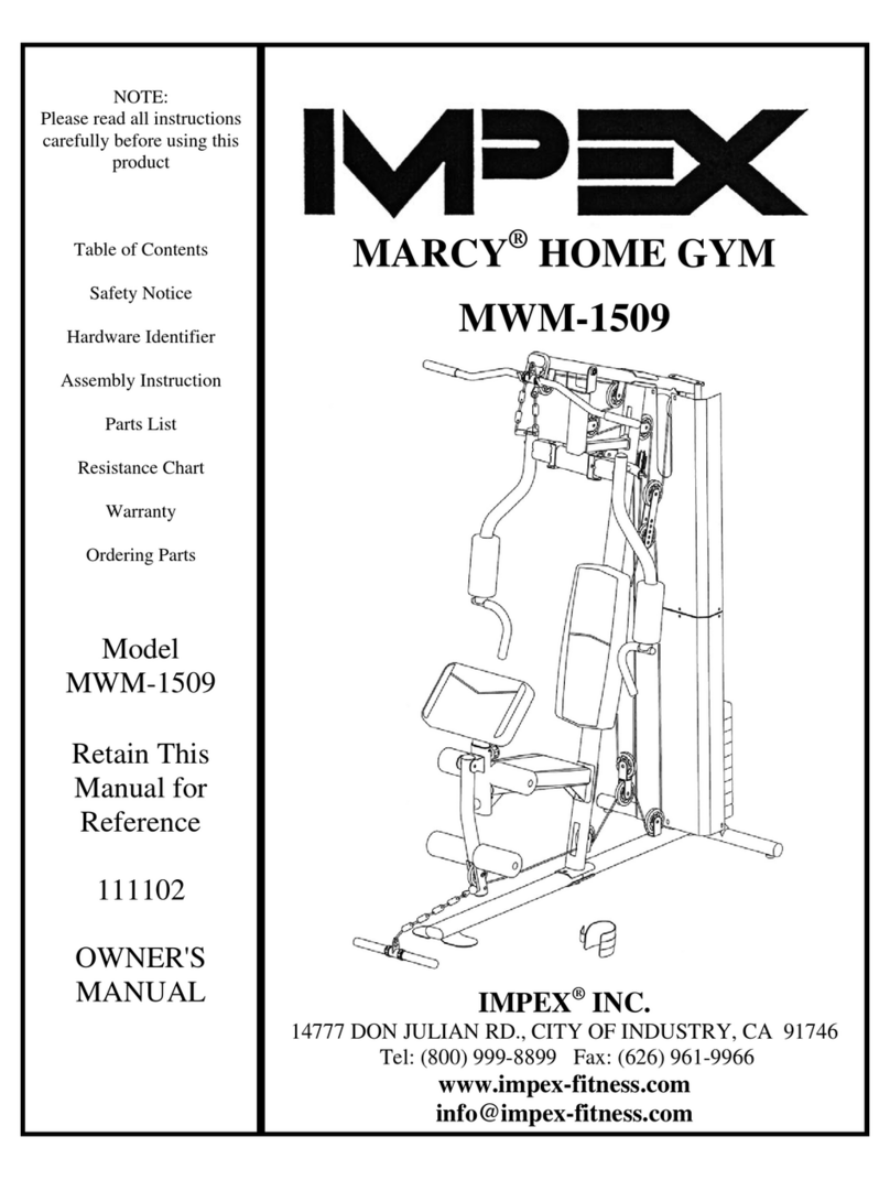 Impex MARCY MWM-1509 User manual Impex MARCY MWM-1509 User manual