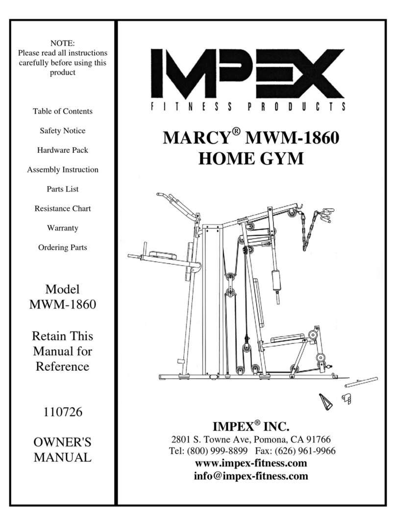 Impex MARCY MWM-1860 User manual