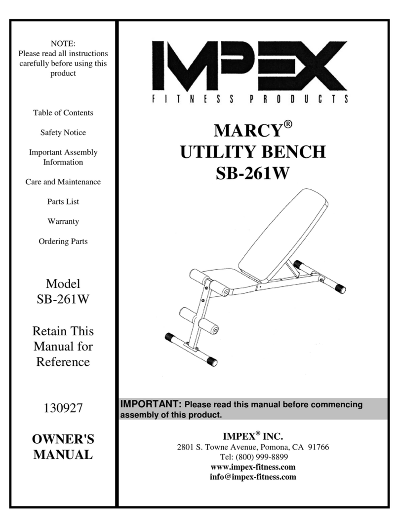 Impex MARCY SB-261W User manual