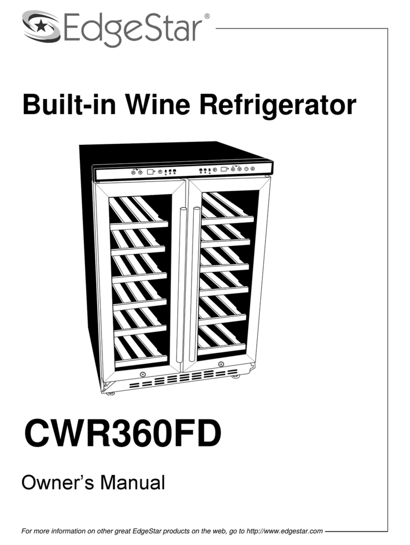 EdgeStar CWR360FD User manual