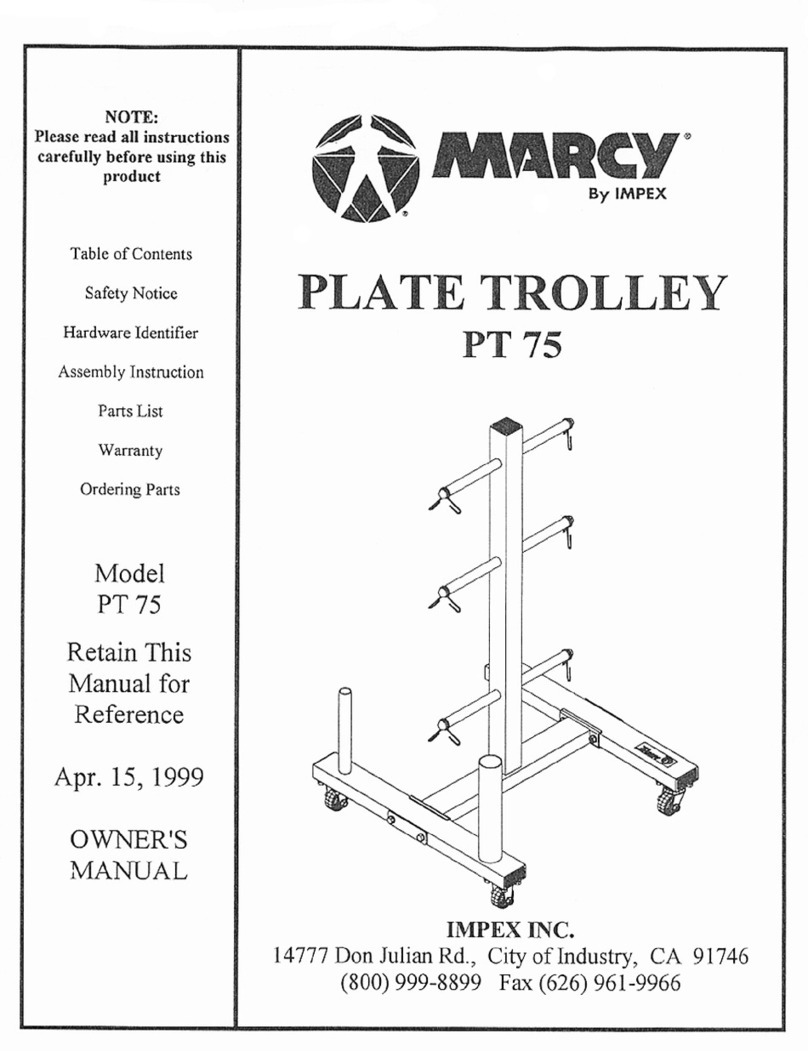 Impex PT 75 owner's manual