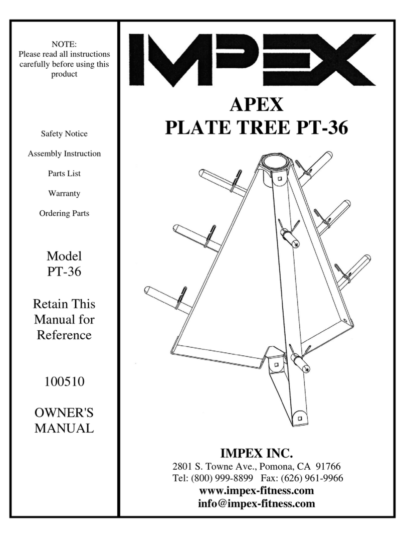 Impex APEX PT-36 owner's manual