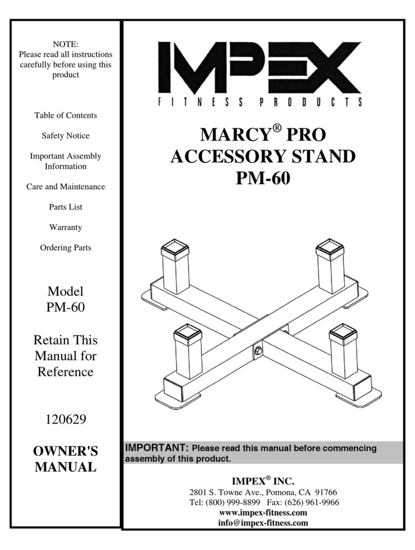 Impex PM-60 User manual