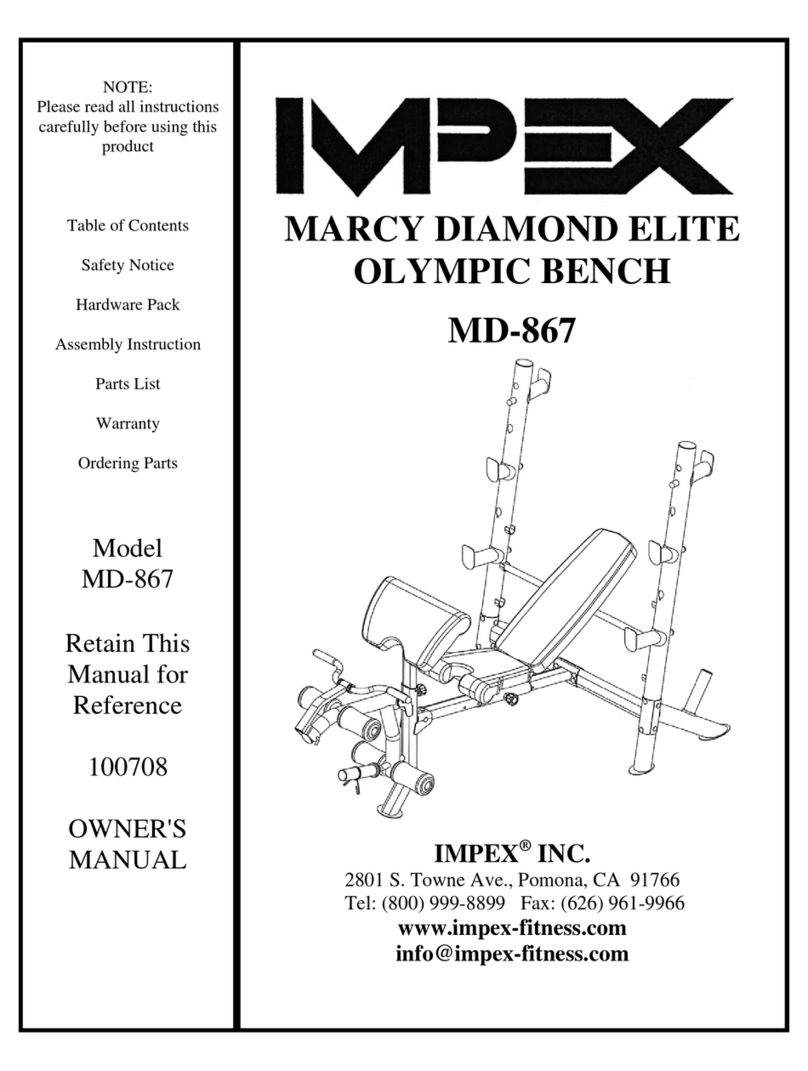 Impex MD-867 owner's manual
