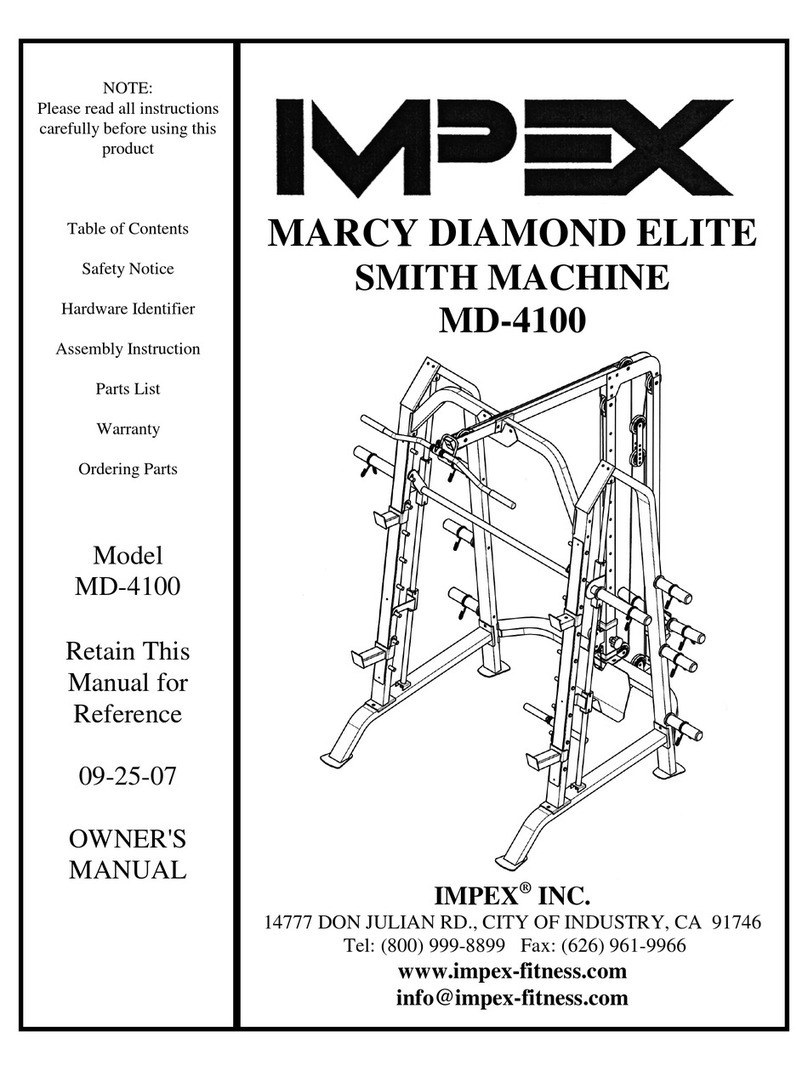 Impex MD-4100 owner's manual