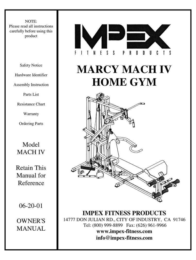 Impex MACH IV owner's manual