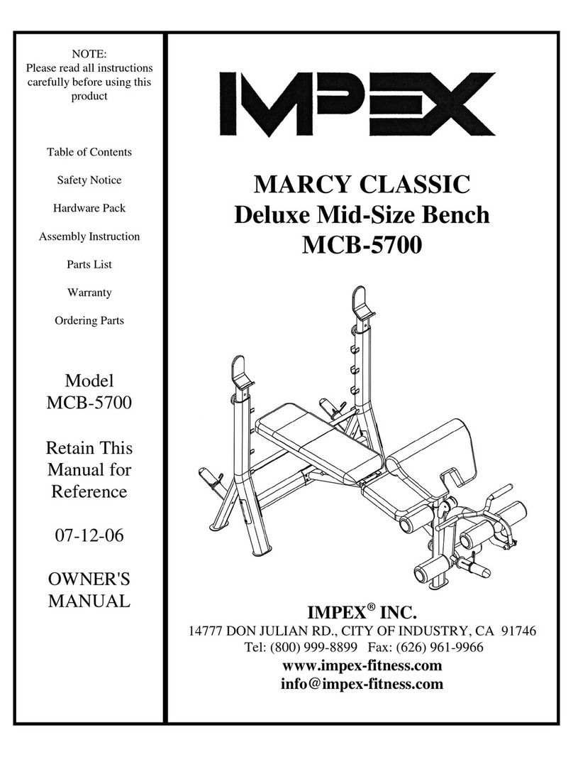 Impex MCB-5700 owner's manual