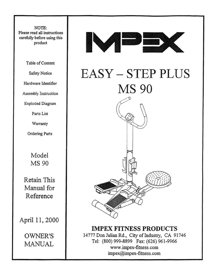 Impex MS 90 User manual