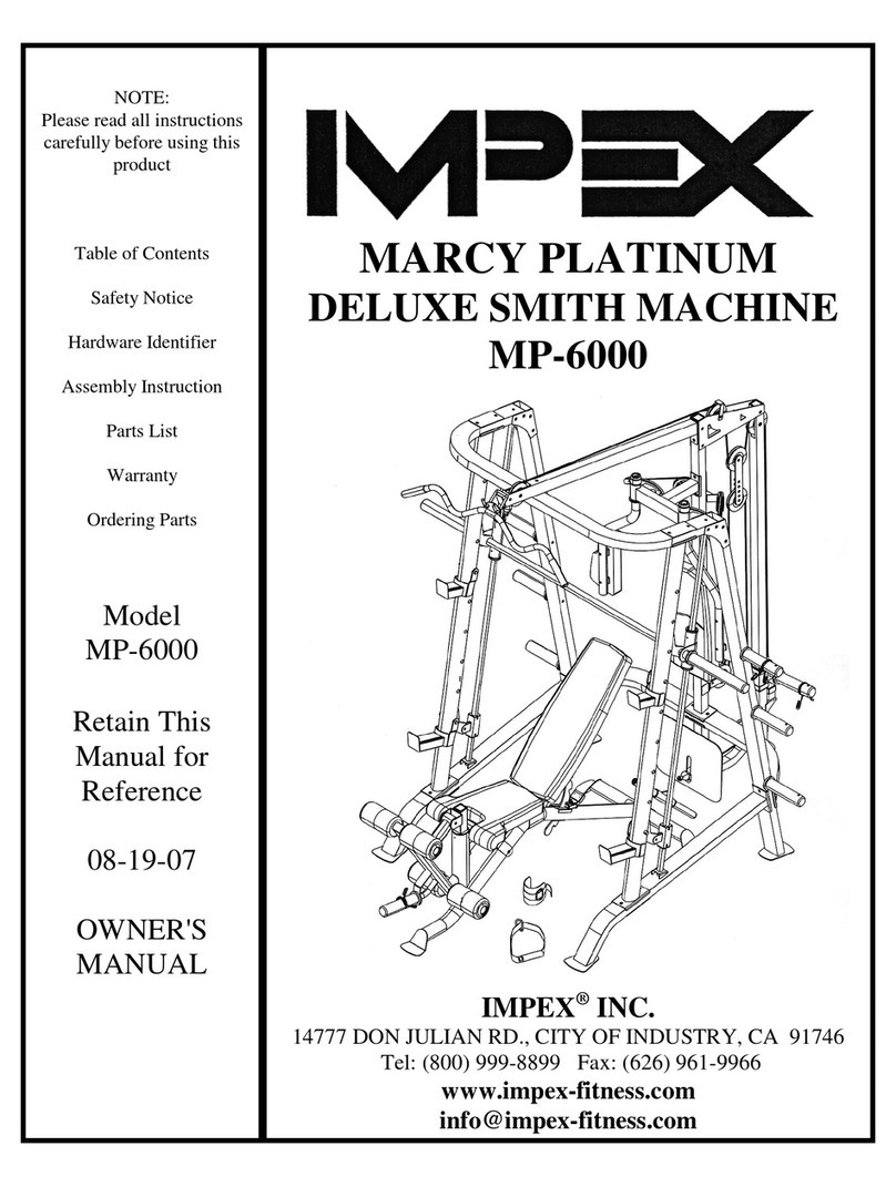 Impex MP-6000 owner's manual