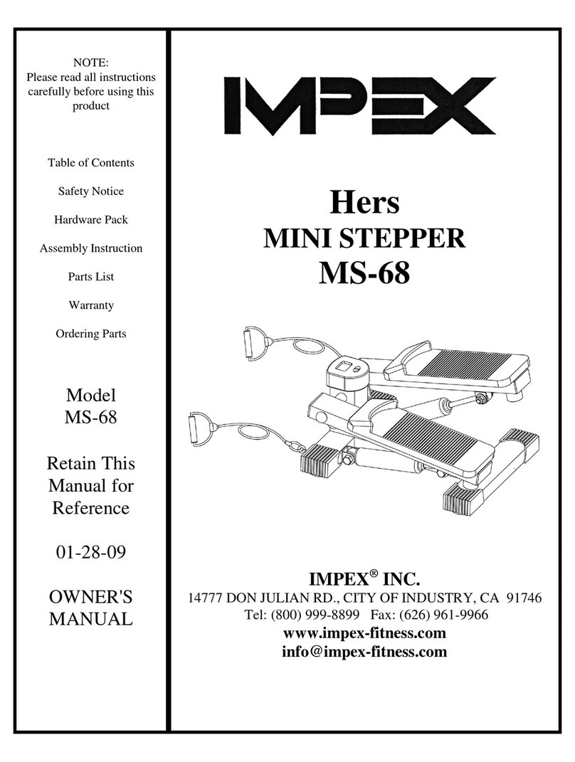 Impex Hers MS-68 owner's manual