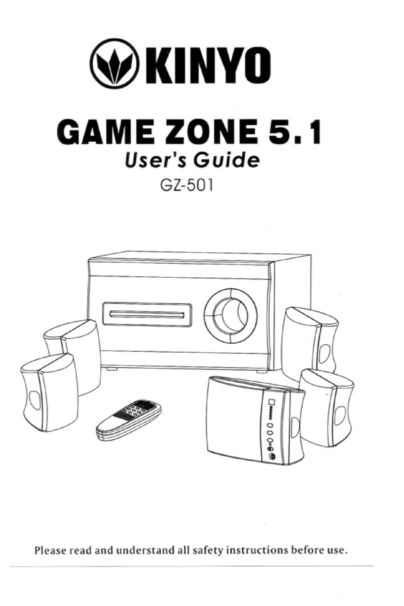 Kinyo GZ-501 user guide