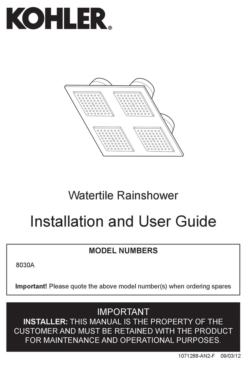 Kohler 8030A Installation and user guide