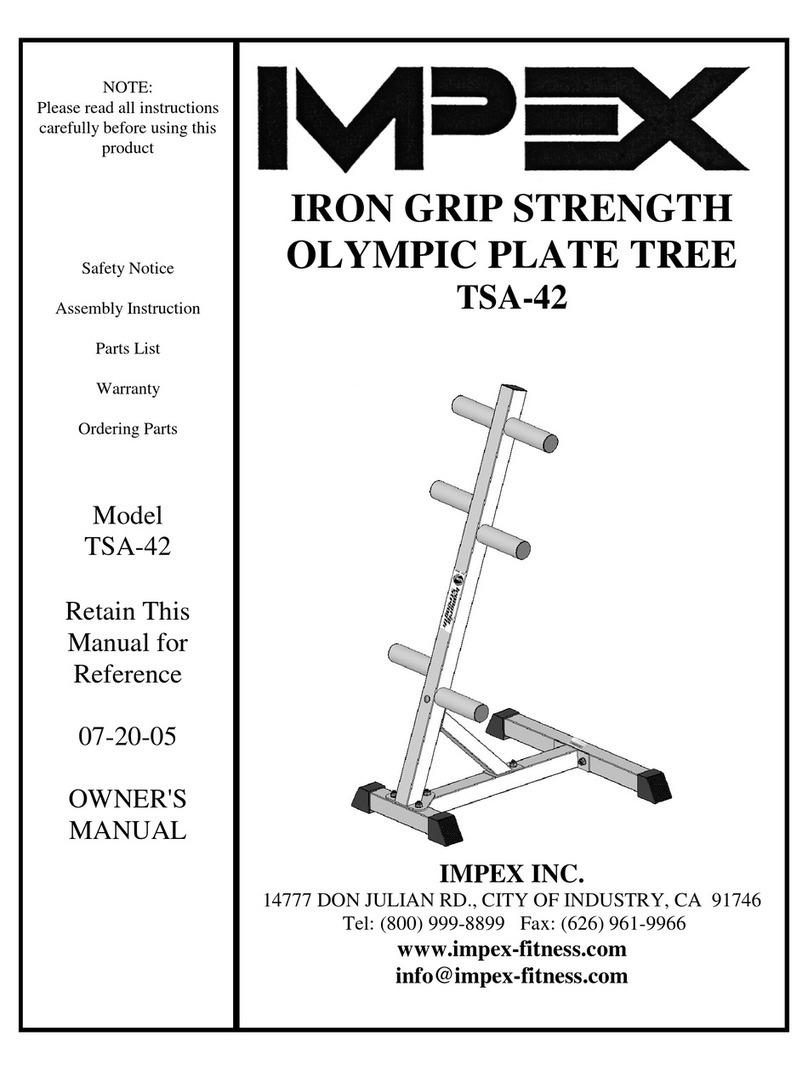 Impex TSA-42 User manual
