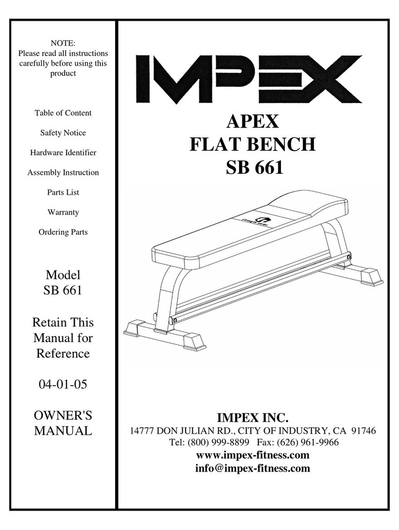 Impex SB 661 owner's manual