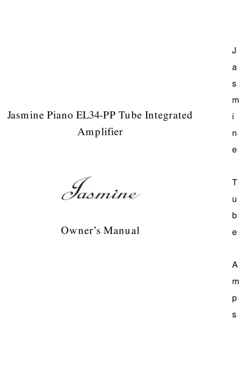 Jasmine Piano EL34-PP owner's manual