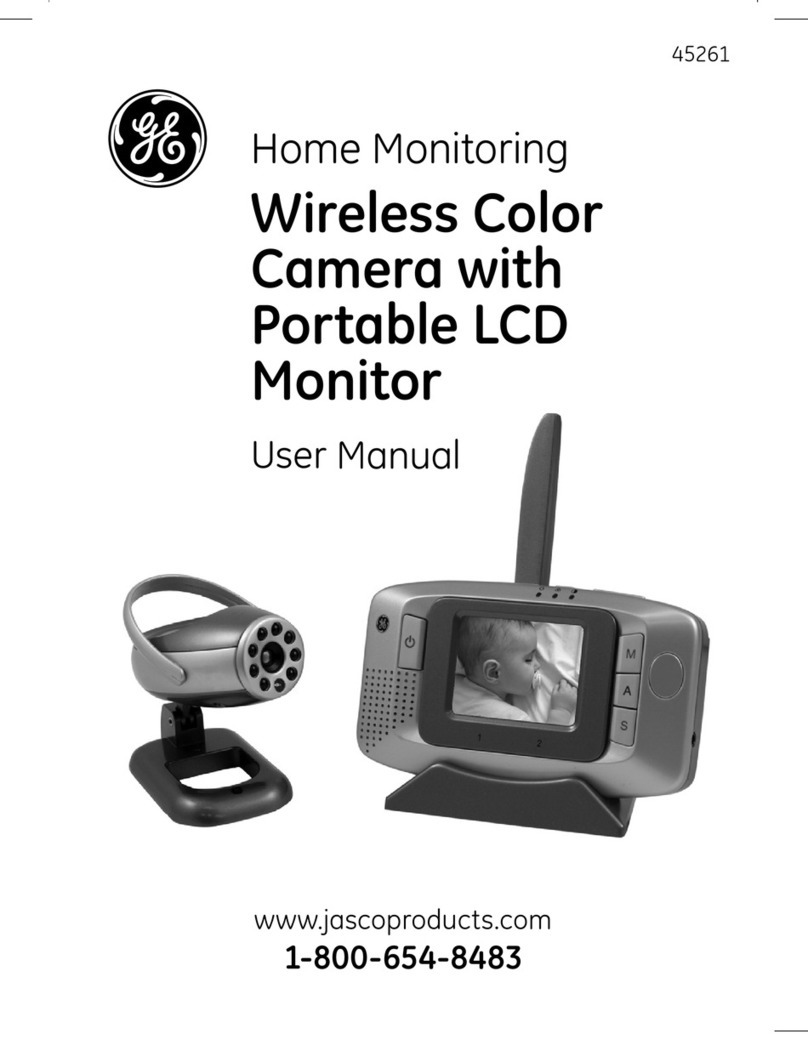GE Wireless Color Camera user manual