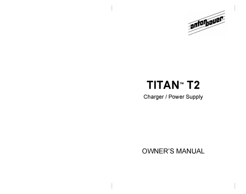 Anton/Bauer Interactive 2000 PowerCharger owner's manual