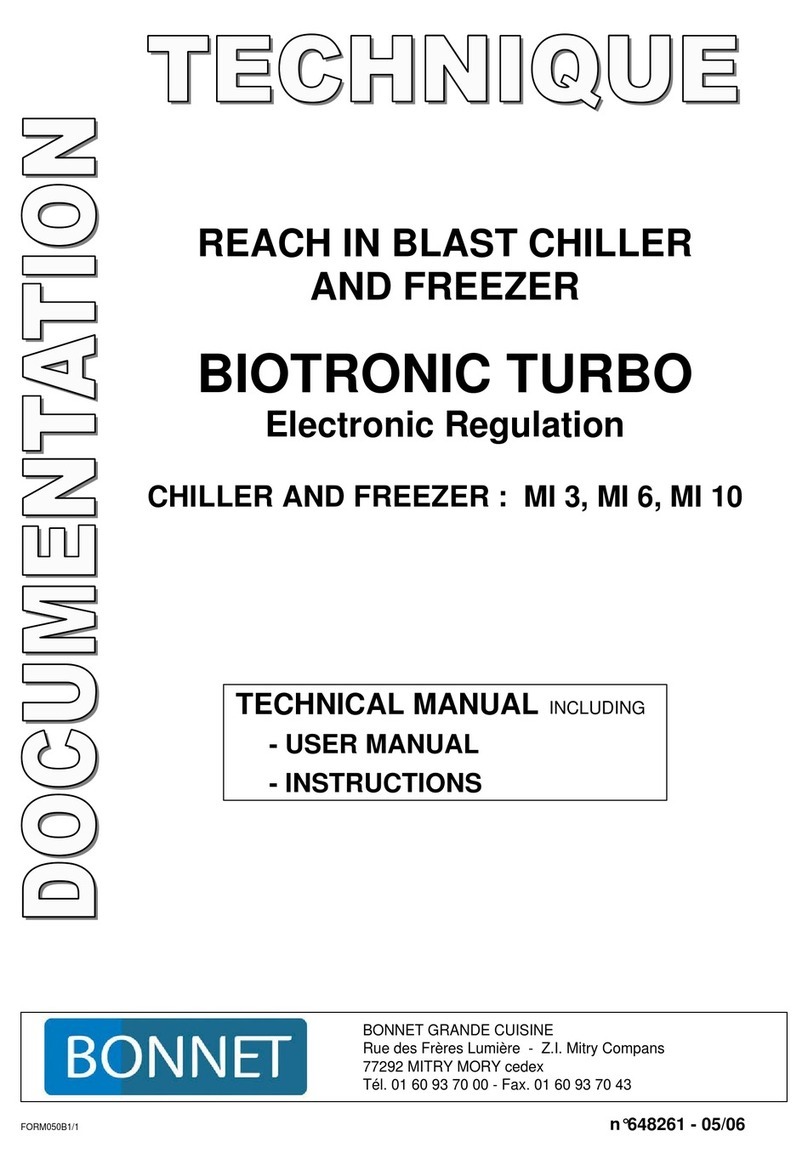 Bonnet BIOTRONIC TURBO MI 6 Technical manual