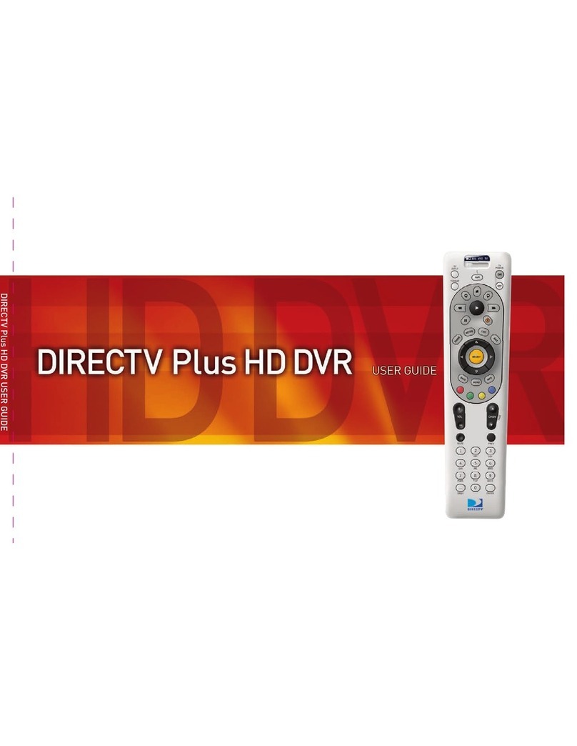 DirecTV Plus HD user guide