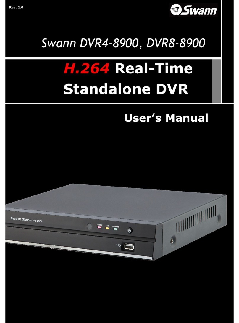 Swann DVR4-8900 user manual