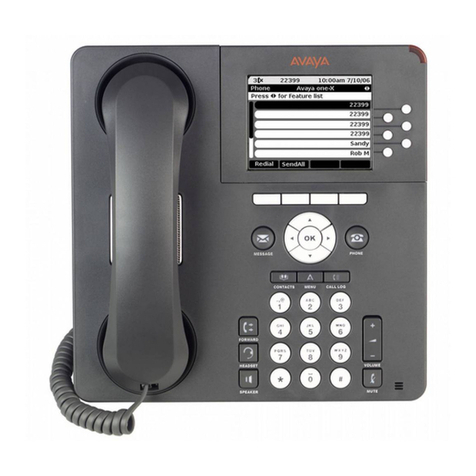 Avaya one-X 9600 Series User manual
