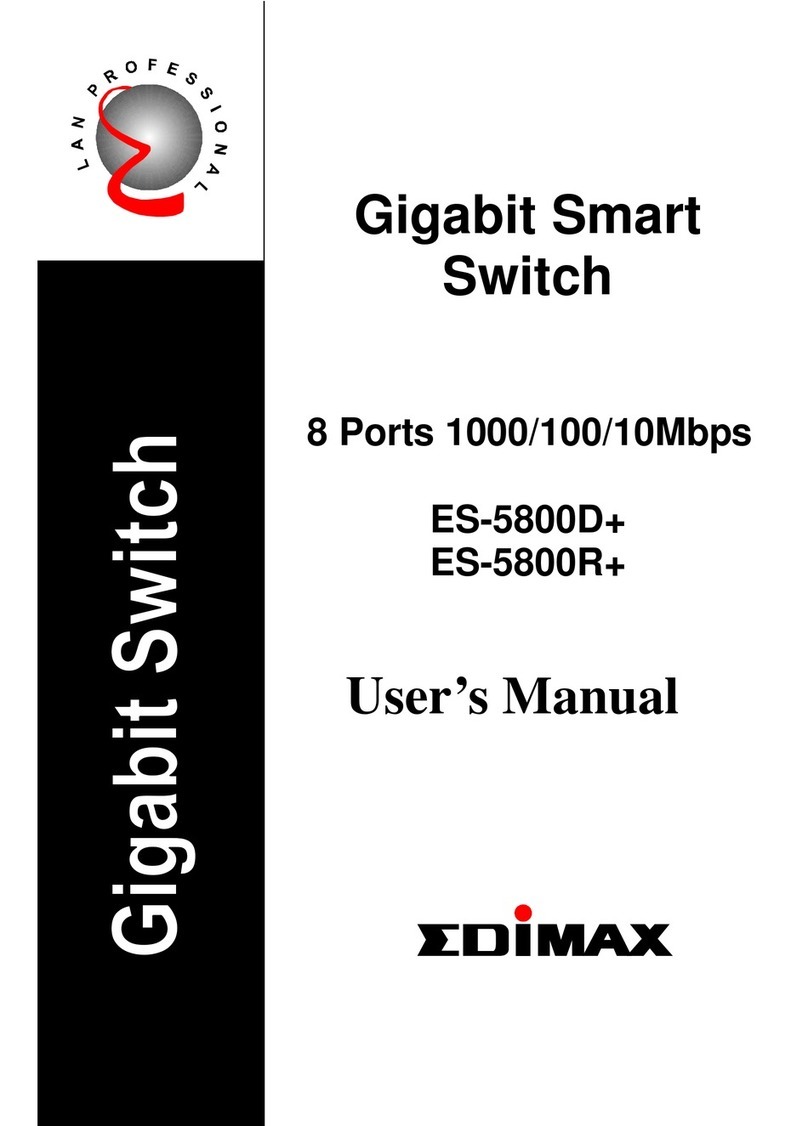 Edimax ES-5800D+ user manual