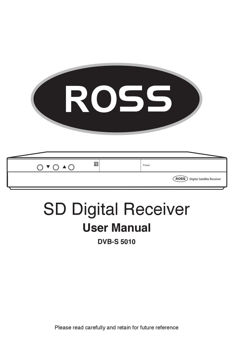 Ross DVB-S 5010 user manual