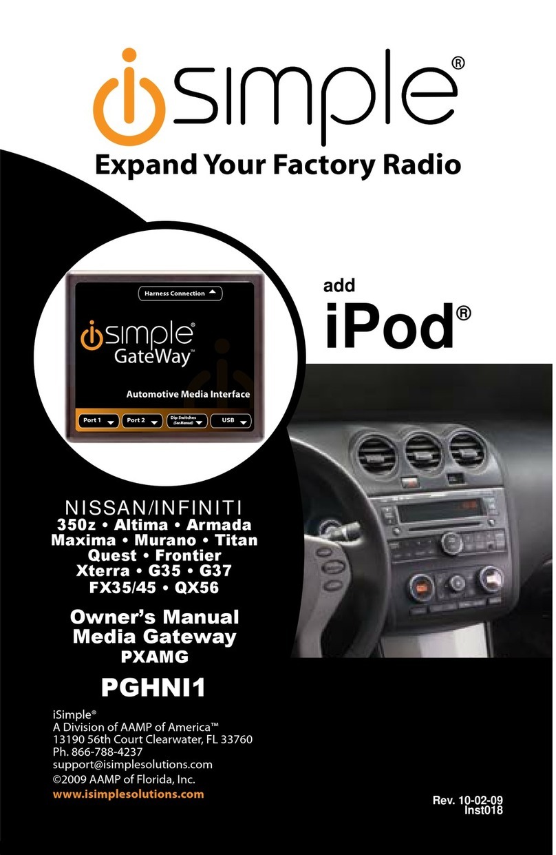 AAMP of America iSimple owner's manual
